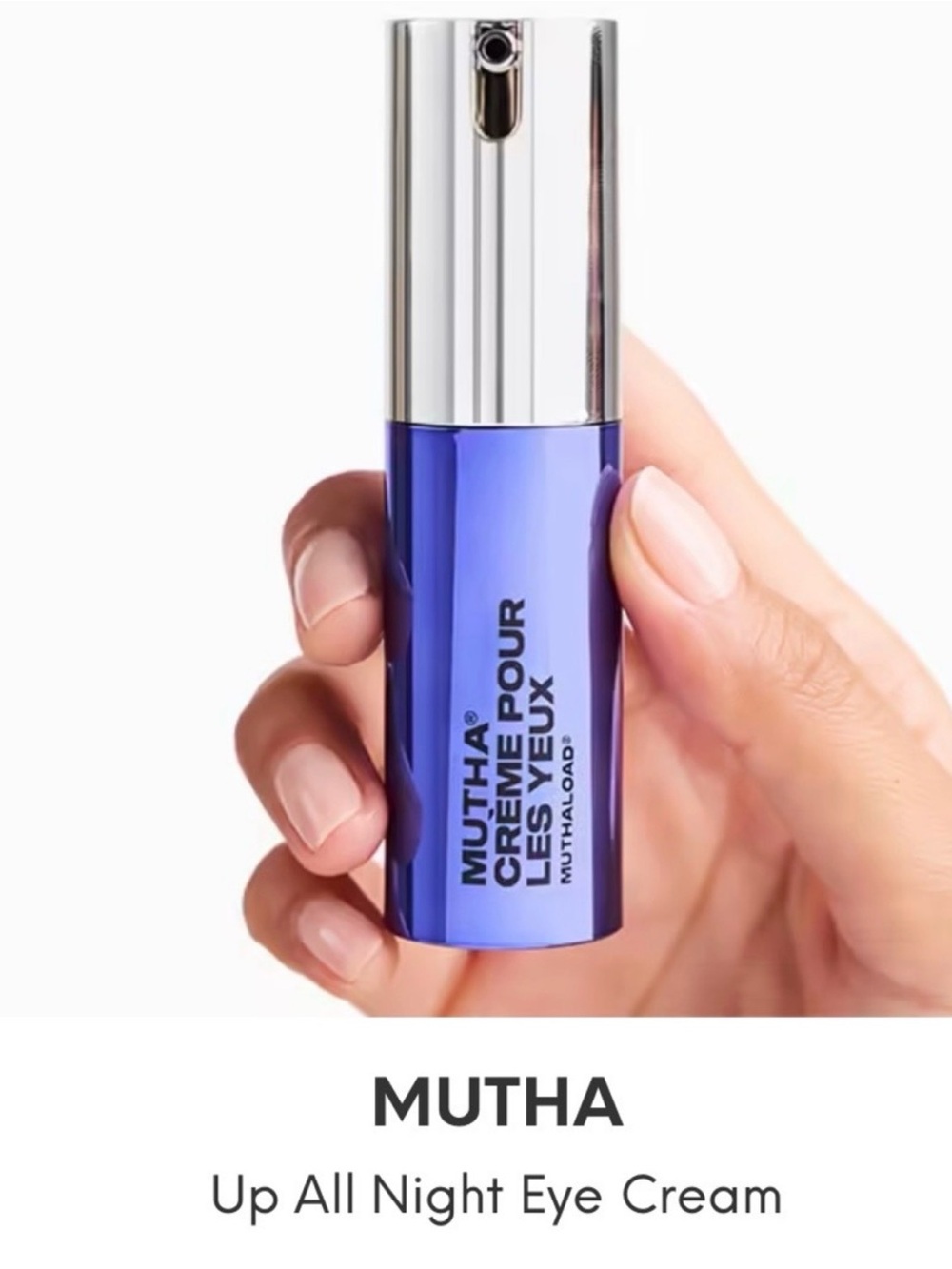 NIB MUTHA Up All Night Eye Cream Dark Circle